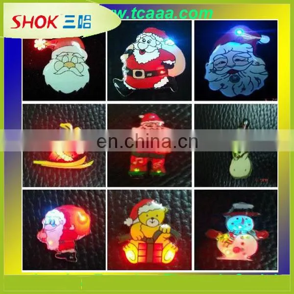 New good quality promotional design led badge for party