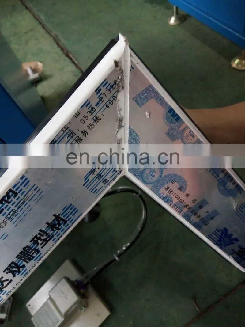 Mingmei Three Cutters CNC Corner Cleaning Machine for PVC Weeding Seam
