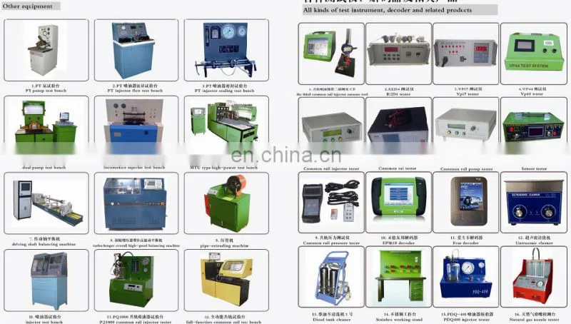 12pcs Common rail injector clamps with accessories