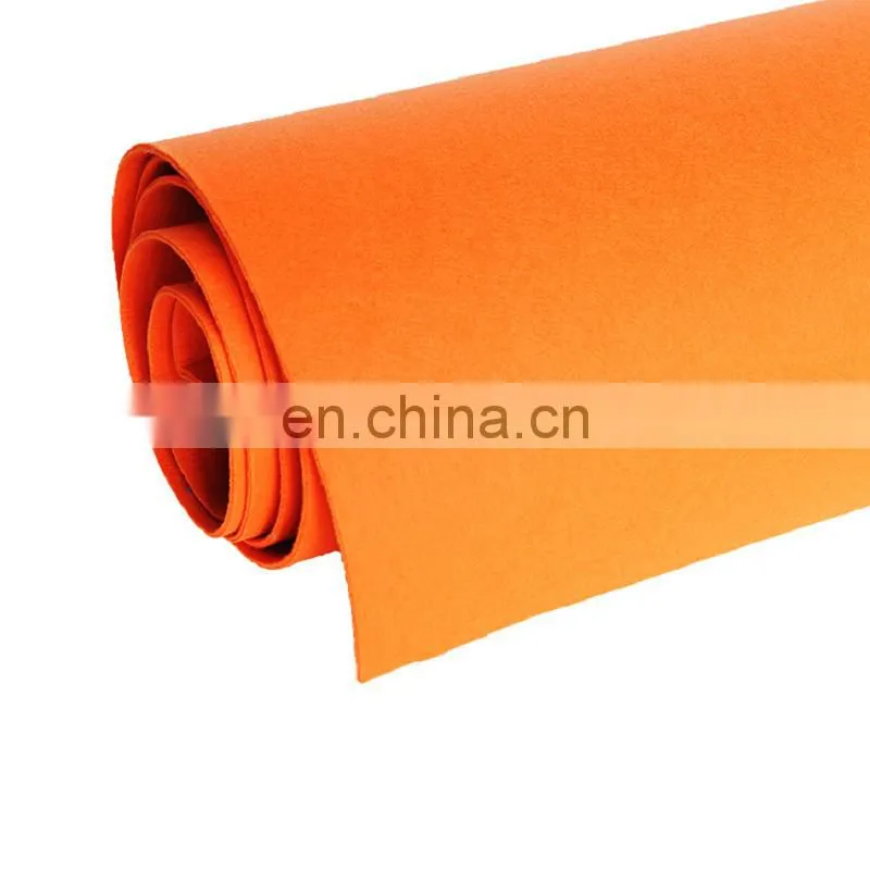 1mm 6mm thick needle punch felt polyester nonwoven colorful felt
