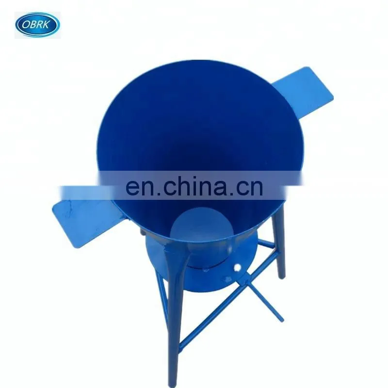 Steel Inverted Slump Cone For Concrete Test Slump Cone, Base and Rod Set
