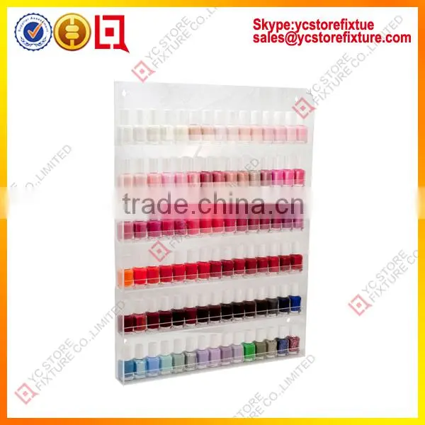 Acrylic nail polish stand holder cosmetic display