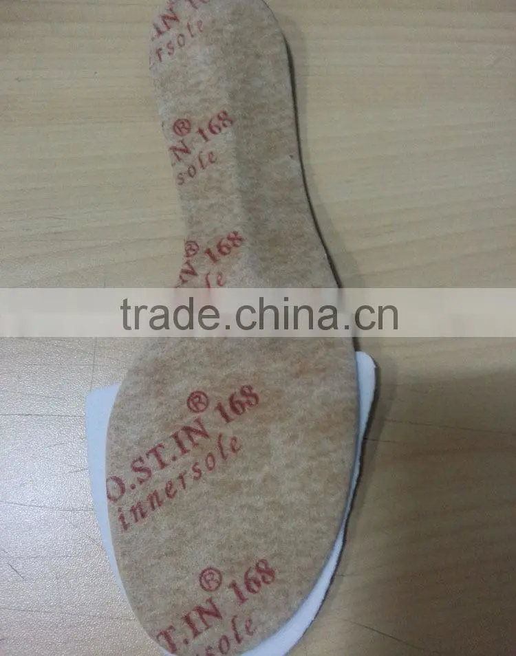 High quality nonwoven shoe insole
