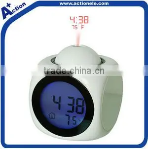 projection digital alalrm table clock for kid