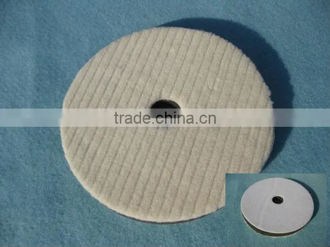 Fur facoty sheep wool polishing pad