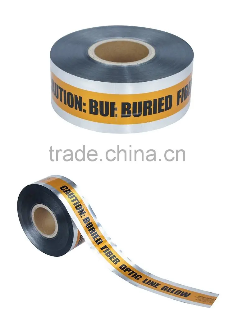 Free sample available non adhesive Underground Detectable Warning Tape OP015-2