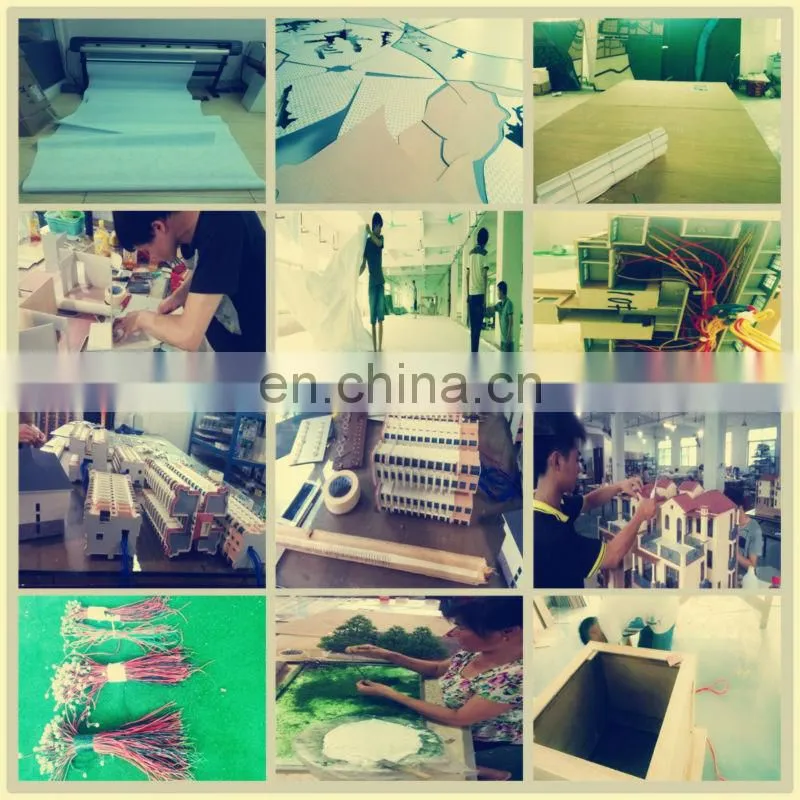 Architectural miniature model with cad drawing, model making company