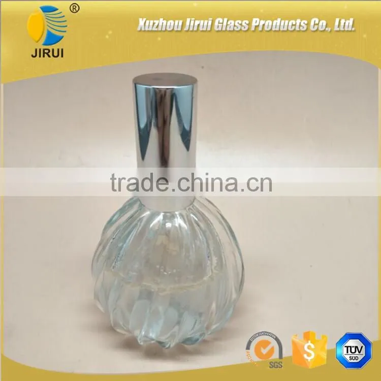 80ml round clear glass diffuser bottlees