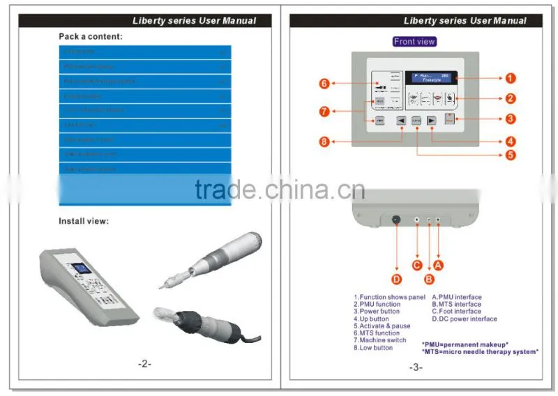 2016 Best seller Digital professional permanent makeup machine