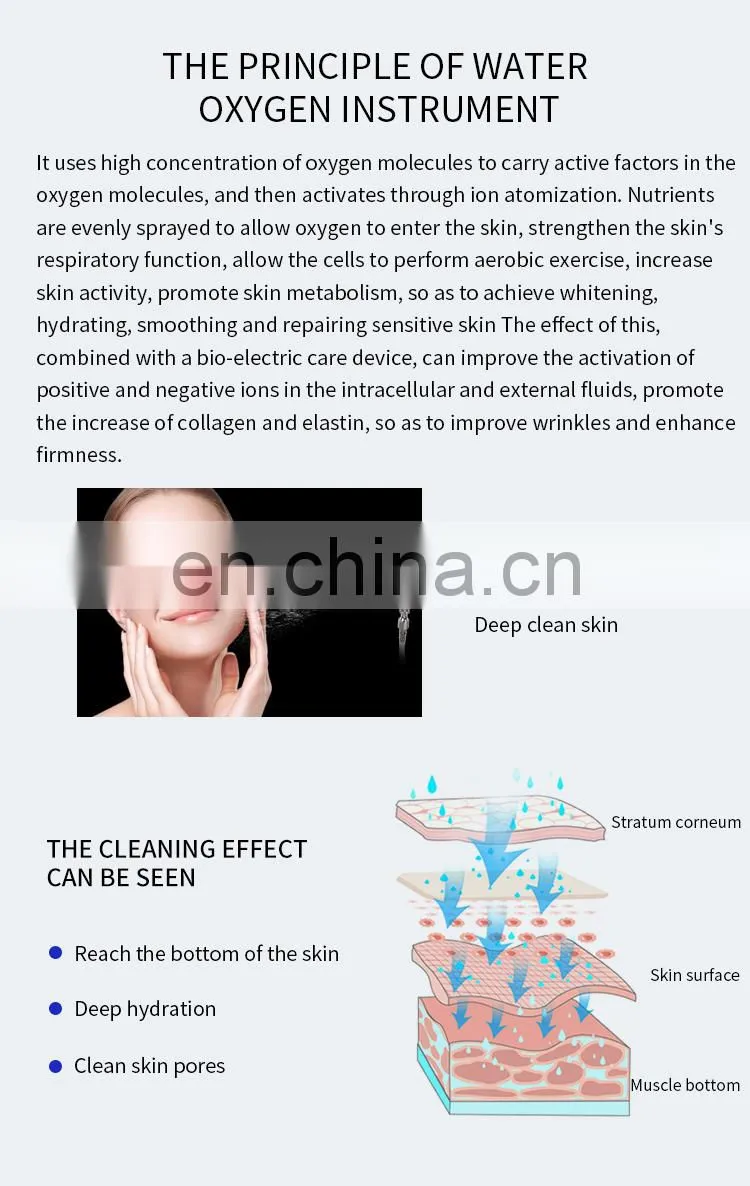 3 In1 Diamond Microdermabrasion Hydra Beauty Machine Facial Peeling Suction Oxygen Jet Skin Rejuvenation Dermabrasion Instrument