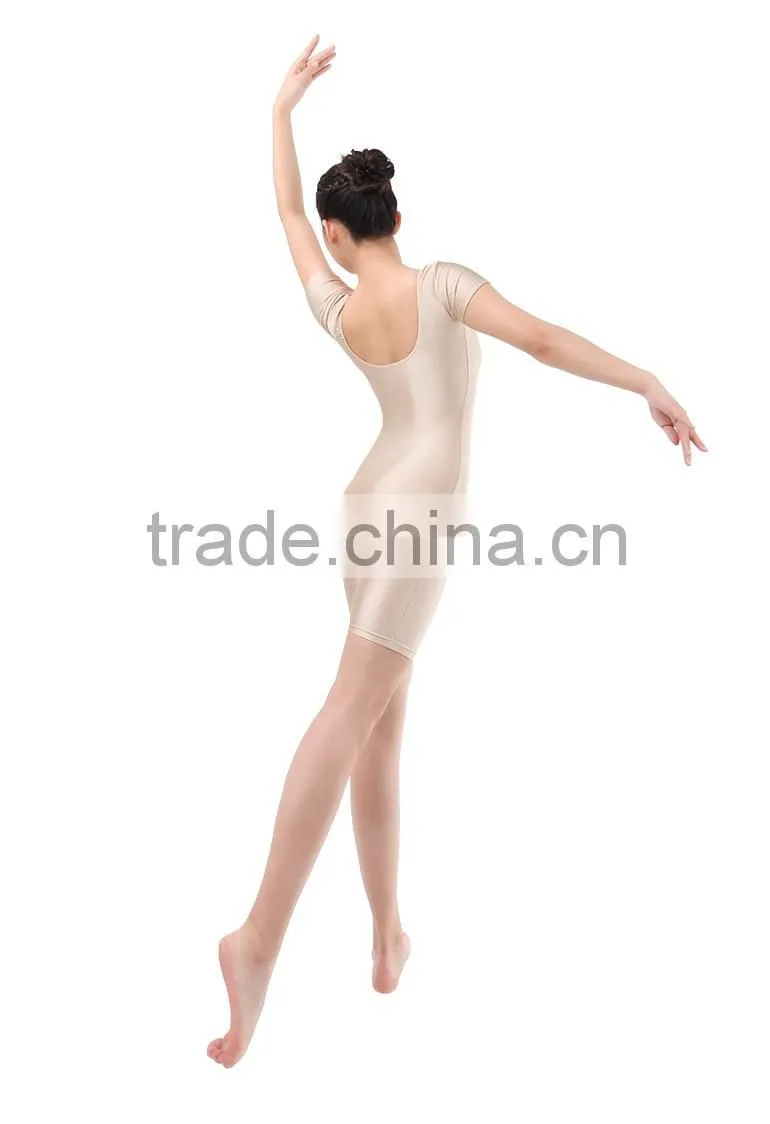 Spandex Shorty Unitard, Wholesale Gymnastics Leotards, Leotard with Shorts