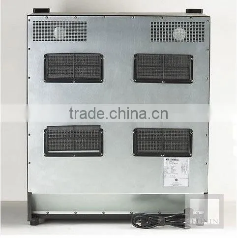 FUXIN:JC-140SEW.Thermoelectric wine cooler with 2 glass door / Table top wine cooler .