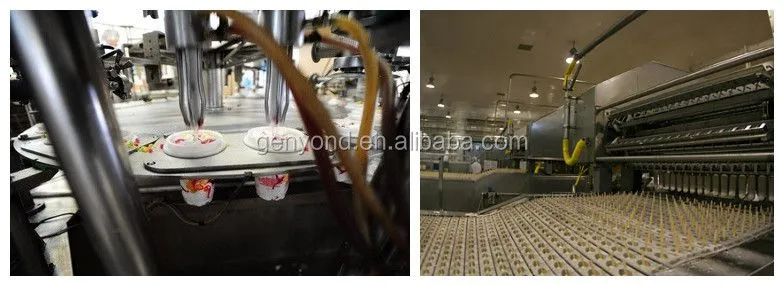 Factory Small Scale Stick Ice Cream Making Machine Cup & Cone Ice Cream Filling Machine Sliced Ice Cream Production Line