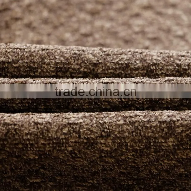 Modern house plain chenille upholstery fabric