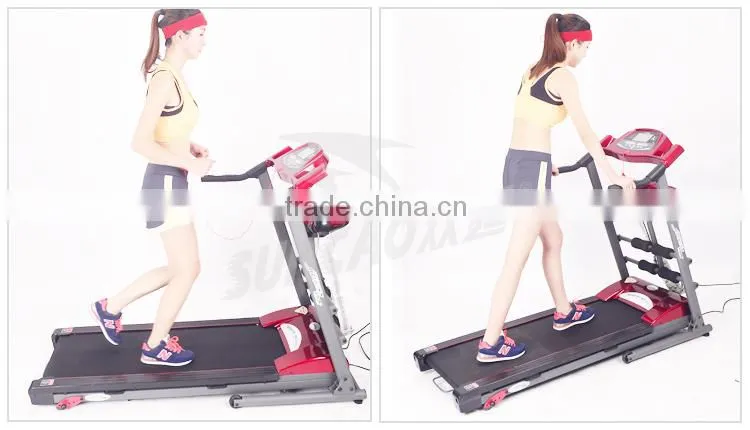 treadmill with massage in gym equipment