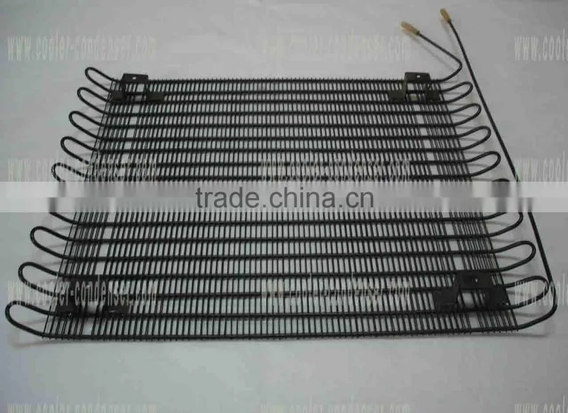 wire on tube condenser for refrigerator