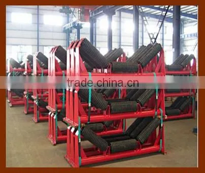 China troughing carry roller with 3 rollers/conveyor roller