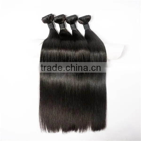 unprocessed 6A Virgin human hair no chemical no synthetic hair soft hair weaving
