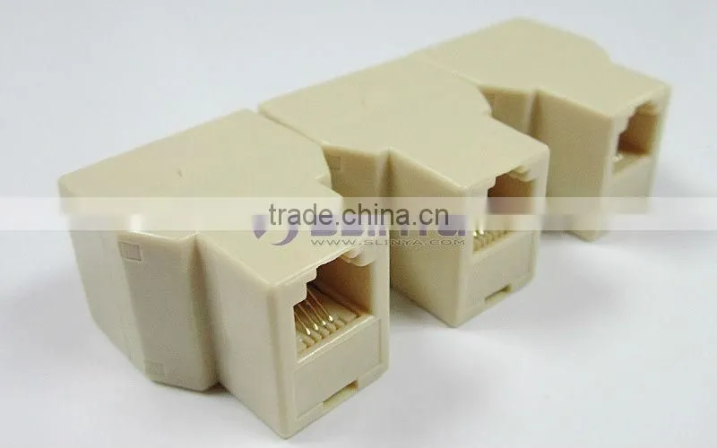 rj11 to rj45 adapter telephone adapter,tel connector & Modular plug (4P4C;6P4C,8P8C)
