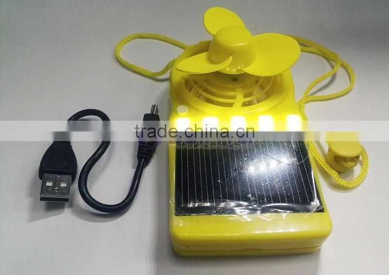 Fold Mini Size Plastic Micro Motor Driver Solar Fan