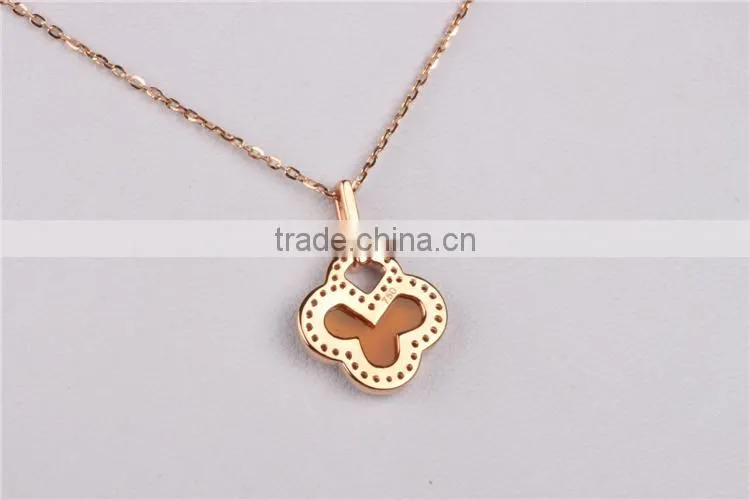 gemstone flower shape pedant OEM 925 silver pedant tree of life pendant