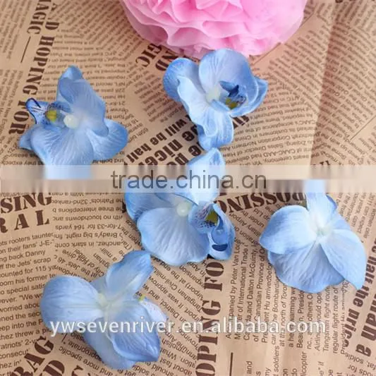 The new butterfly orchid flower heads wedding ceremony cake decoration feel simulation upscale feel is the first wedding decorat