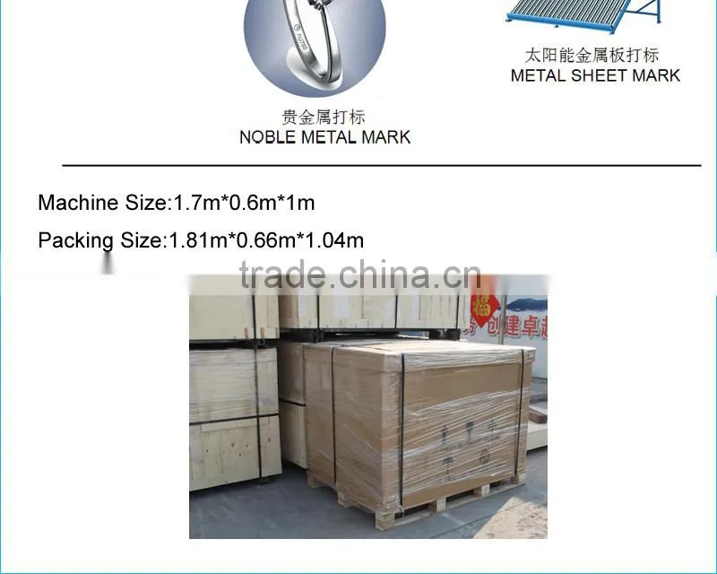 LX200F fiber laser marking 30W dog tag laser engraver