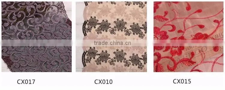 Welcome Customize Trim,New Design Creamy White DIY Fashion Chemical Water Soluble U Neck Lace Trim Applique for Garment