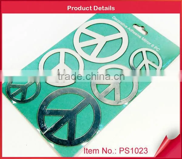 Decorative mirror stickers for kids
