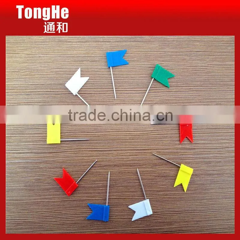 Wholesaled 15mm Colorful Ball Head Map Pins Map Tacks