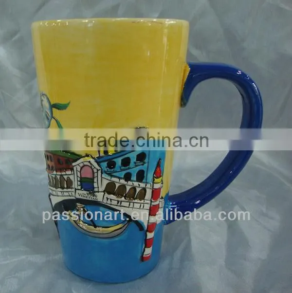 City Feature Ceramic Souvenir Handle Mug