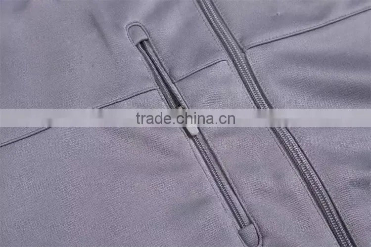 Gray Competitive Price Excellent Quality Wholesale Softshell Jacket quick dry running Sports Jacket