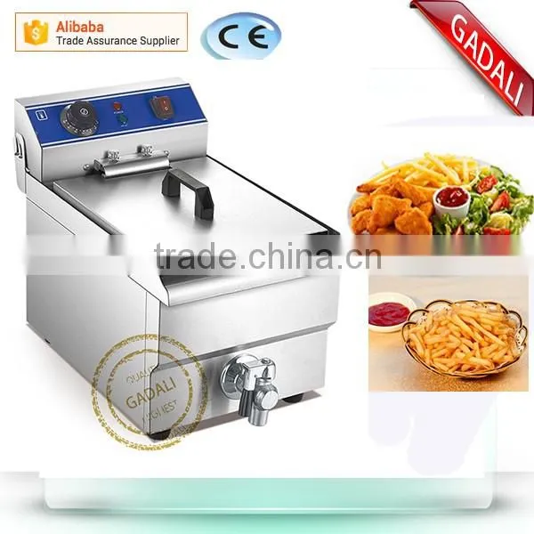 Good price for 10L frying machine for chicken, frying chicken wing machine, used chicken fry machine