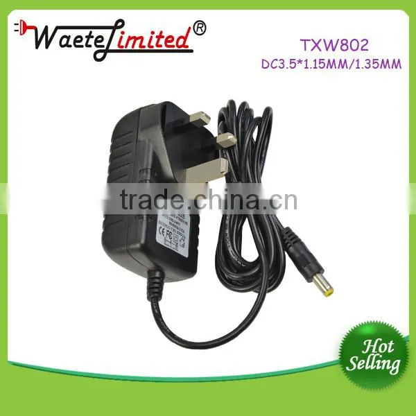 12v 2A 1.5a power adapter DC5.5mm 3.0mm input 110-240V hot selling