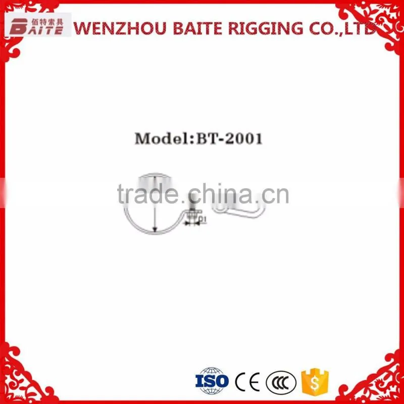 M10*25 MM Zinc Plated Collar Swing Hook With Industrial Snap Hook In Carabiner Rigging Hardware Manufacturer
