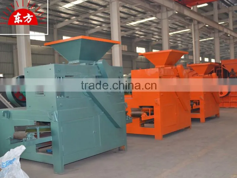 Pillow shape coke briquette machine