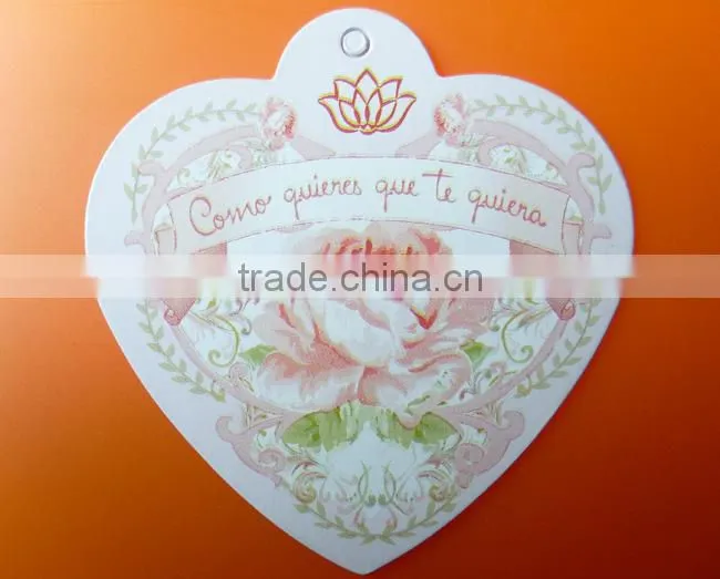 Wholesale factory direct custom clothing paper price label