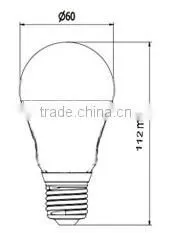 Bluetooth Wireless Control Multicolor 7w LED Smart Lighting Bulb with Speaker
