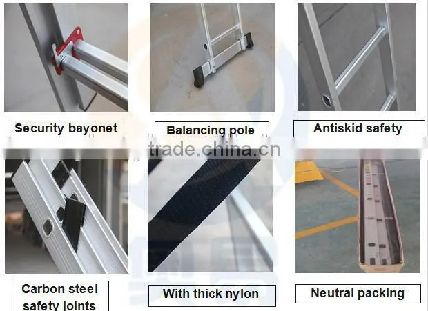 Easy to entend loft hatch ladder AY-308 with EN131 &SGS