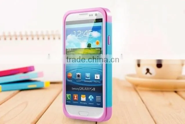 2013 Newest Colorful TPU+PC Funky Mobile Phone Cases for Sumsung 9500/ 9300/ 7100/ note3/9000 "11"