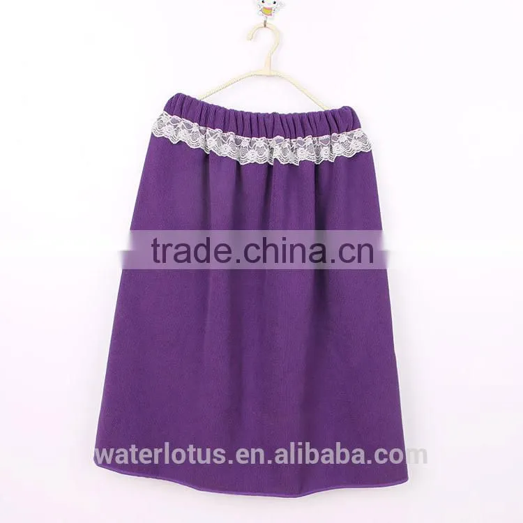 2014 china yiwu factory reliable supplier pretty practical towel bathrobe with embroidery