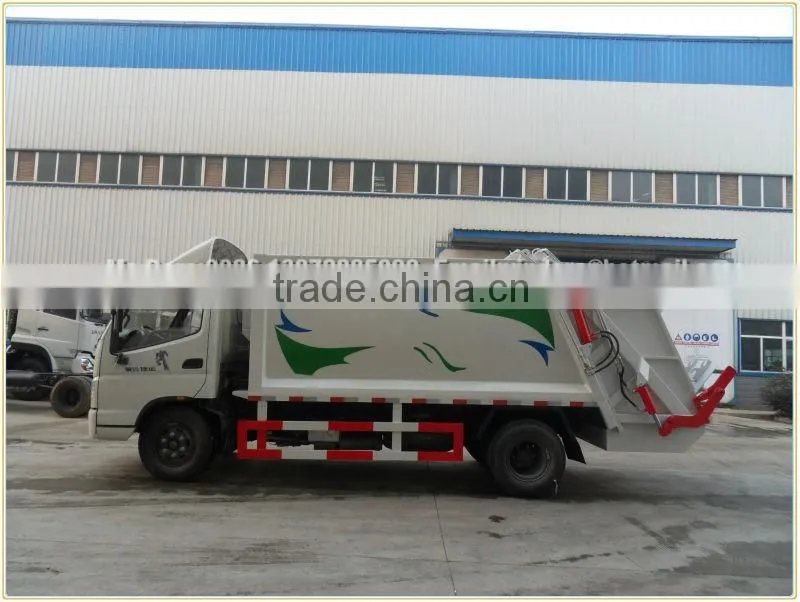 Foton refuse compactor truck for sale