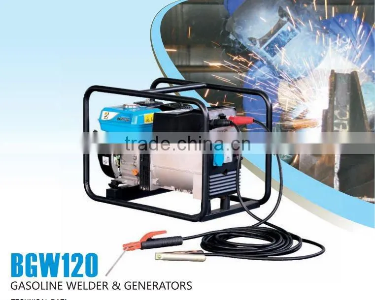 120A diesel air-cooled welder generator