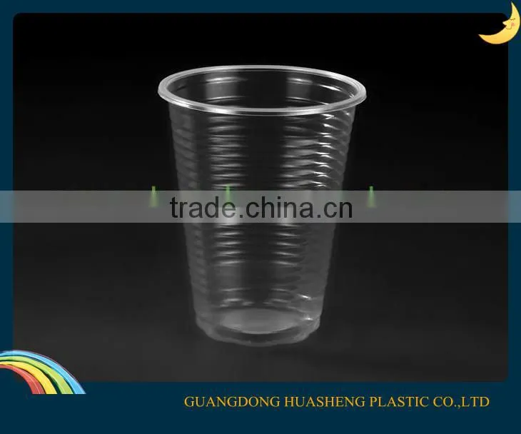 6oz plastic cup, clear pp plastic fruit cup