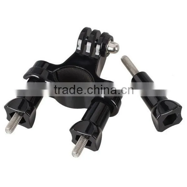 Bike Handlebar Roll Bar Seatpost Pole Mount Holder Handlebar Mount for GoPro Hero 4/3+/3