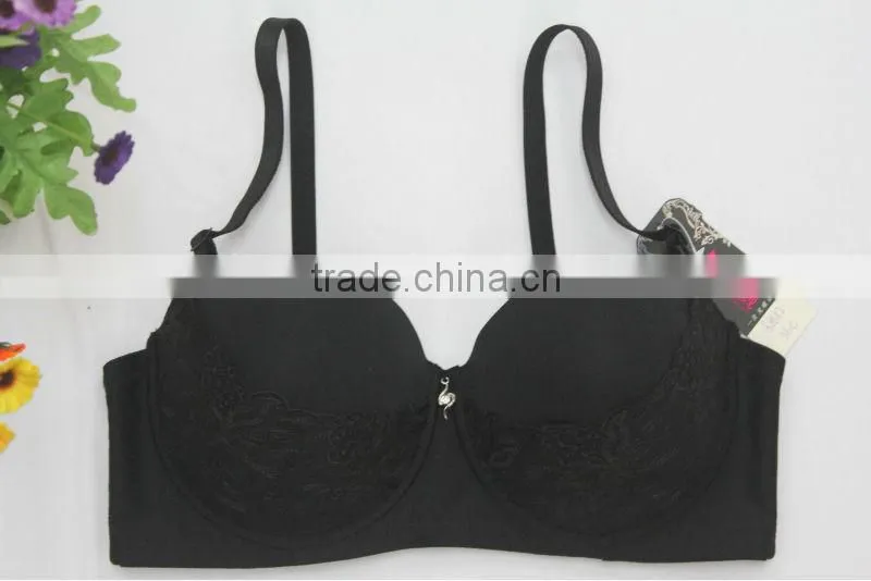 Stylish High Quality C Cup Embroider Ladies Beautiful Bra