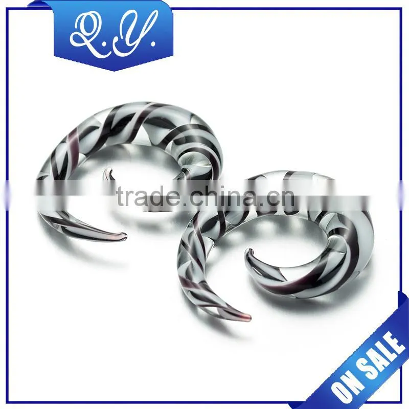 Fine tree plug tunnel jewelry christmas flesh tunnels ear expander body jewelry wholesale
