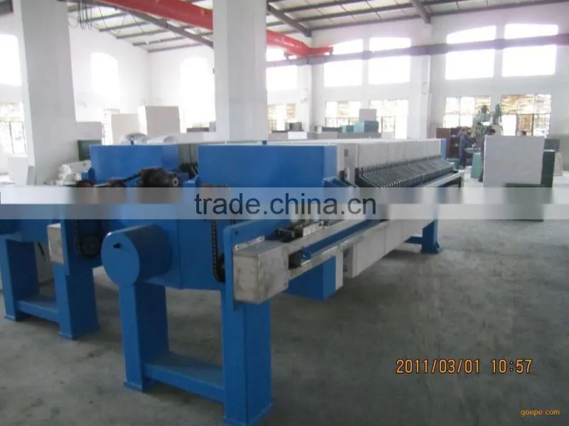 quality automatic plate separation membranes filters press used in the coal/mining