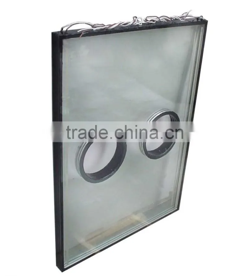 bronze insulated glas panel,10mm+15A+10mm toughened insulated glass for curtain wall , manufacturer , qinhuangdao
