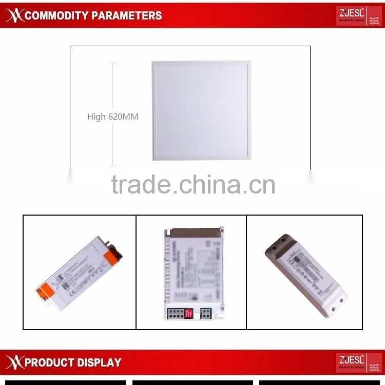 620*620 CRI>80 36w led panel light PF>0.95